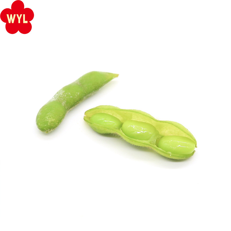 China import frozen vegetables IQF soybean peeled edamame kernels deep blanched bulk packing 75#