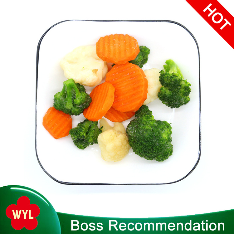 halal/brc/haccp bulk IQF frozen mixed vegetables price freeze mixed vegetable chips chinese frozen vegetables