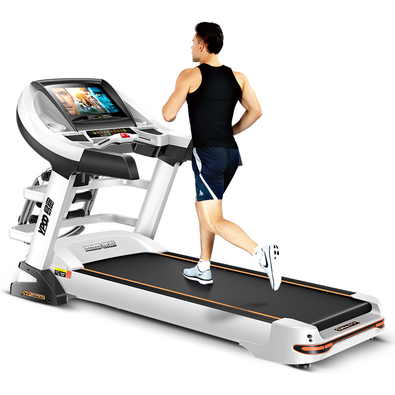 YPOO fashion treadmill motor 2.5hp  gym equipment running machine new design  treadmill with YPOOFIT APP