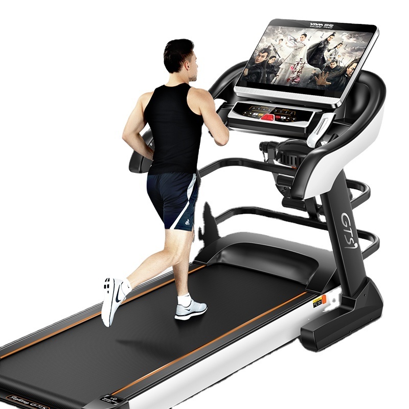 YPOO treadmill home fitness motorized luxury electric treadmill new fitness semi commercial treadmill with YPOOFIT APP