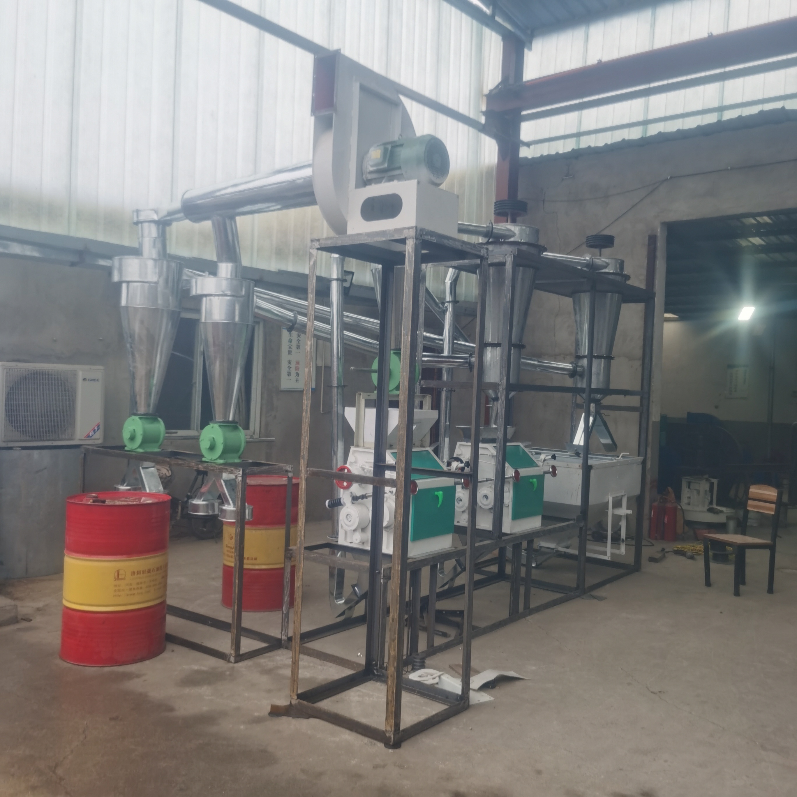 Wheat/Corn/Maize/Teff/Rice/Barley/Grain Flour Milling Machine Plant/ Flour Mill Machine