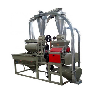 5ton maize flour milling machine / maize flour plant with complete processing line