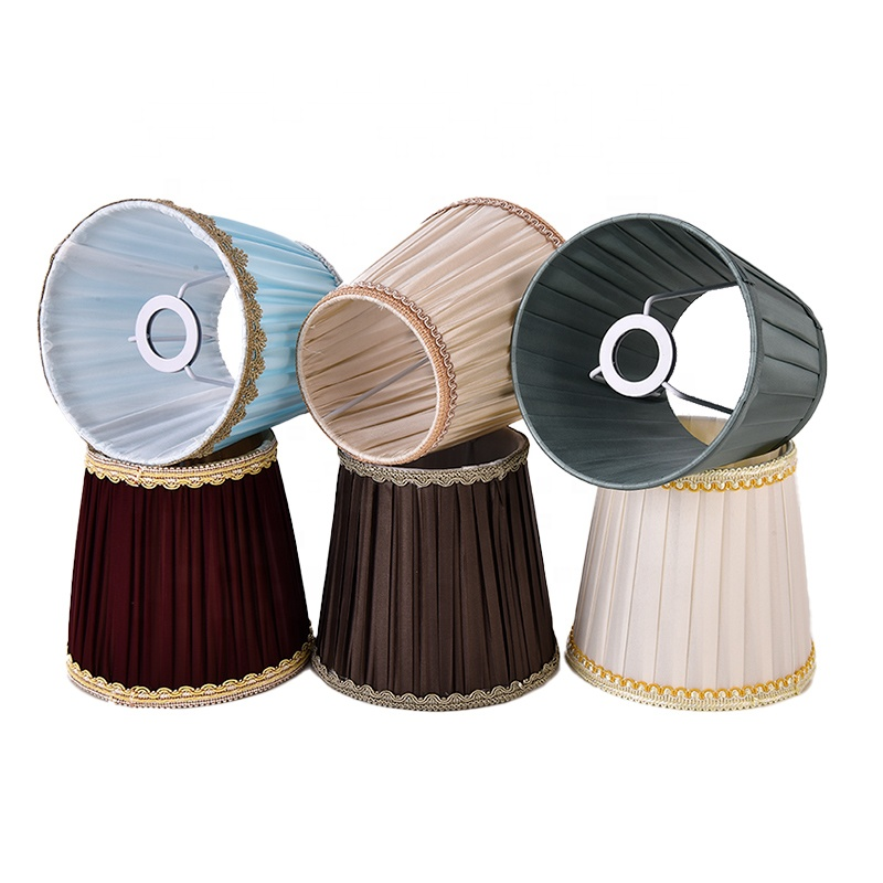 Cloth Drum Lamp Shade Barrel Cloth Lampshade Lamps Cover for Table Wall Lamp Chandelier