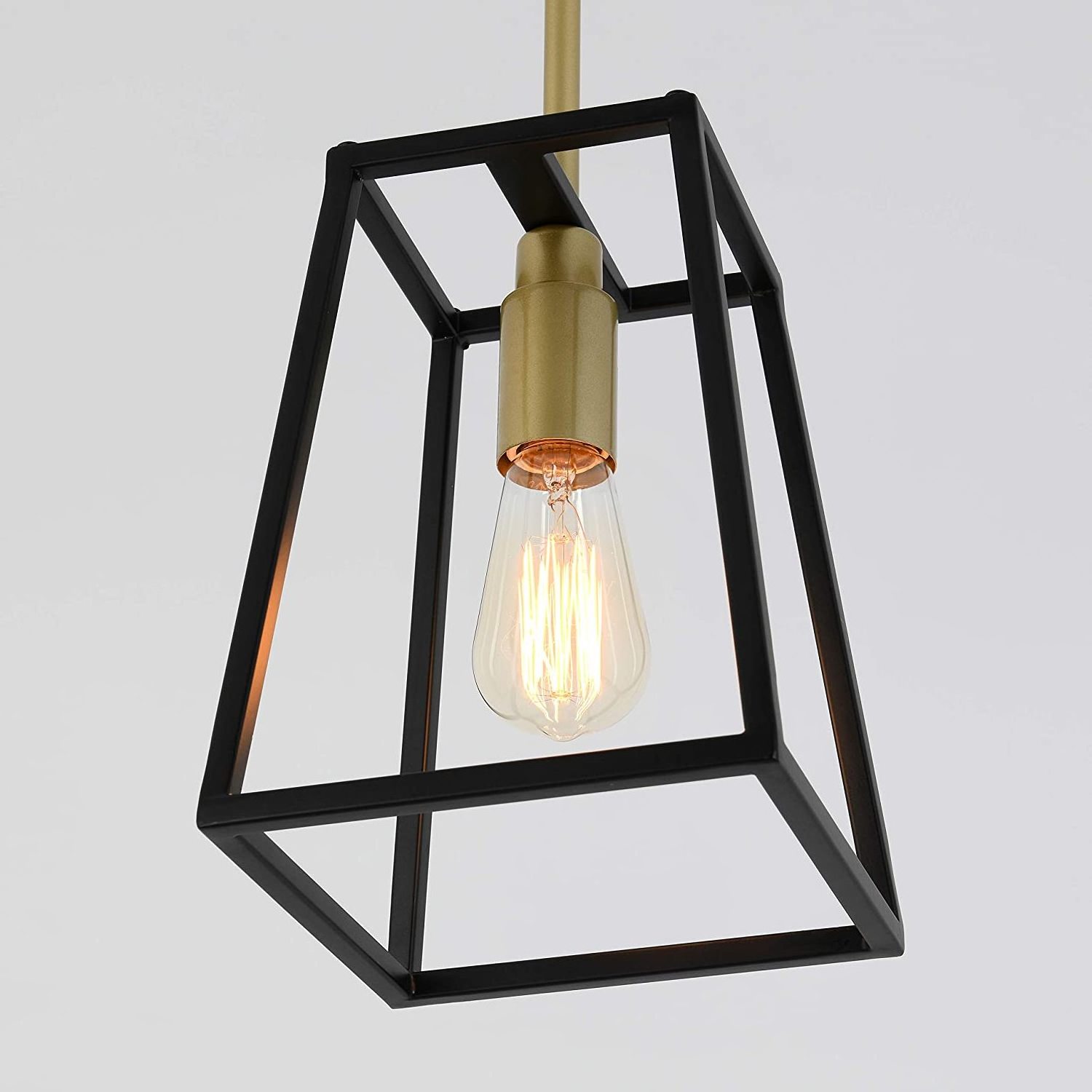 Antique industrial hanging pendant lighting for kitchen island lantern Light Fixture for Dining Room Bedroom