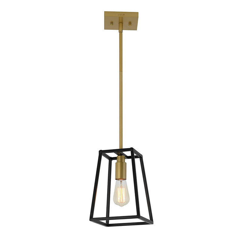 Antique industrial hanging pendant lighting for kitchen island lantern Light Fixture for Dining Room Bedroom