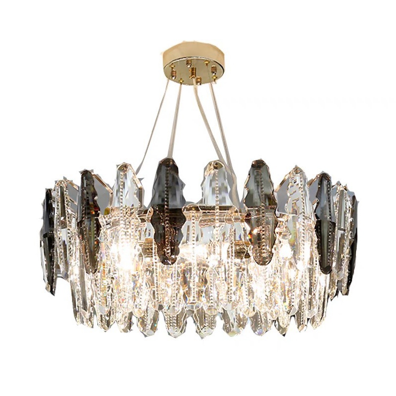 Crystal Pendant Lighting Ceiling Lights Fixtures for Living Room Bedroom Restaurant Porch Dining Room