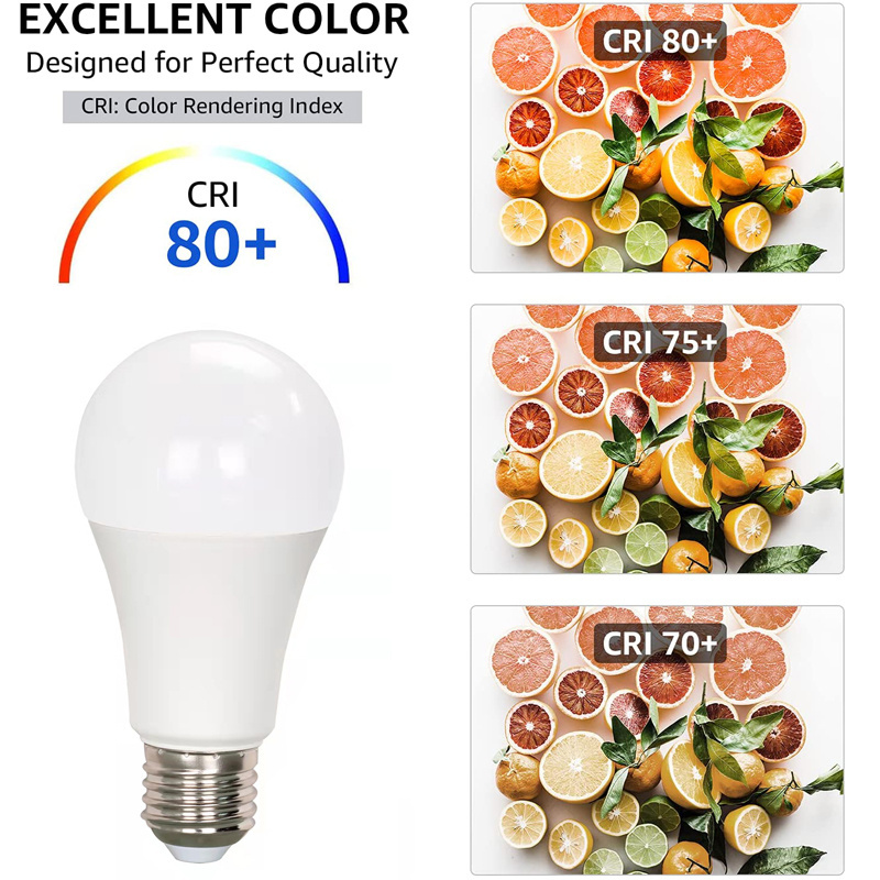 3 Color Dimmable LED E27 Base Light Bulb 810 Lumen Efficient 9W (60W Equivalent)