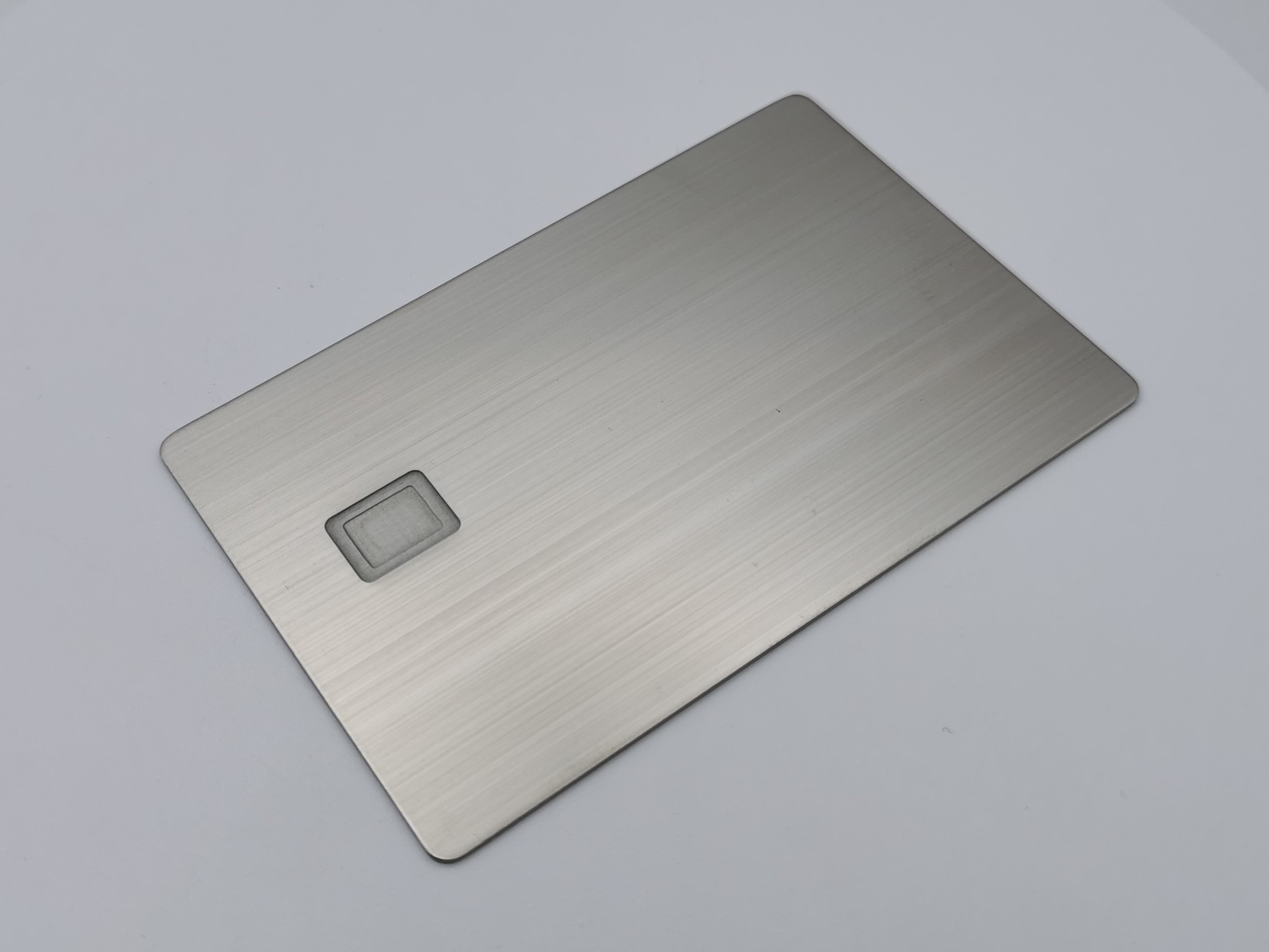 Metal Debit Card 4442 4428 EMV Chip  Blank Metal Stainless Steel Business Cards  Metal Credit Card with Magnetic Stripe