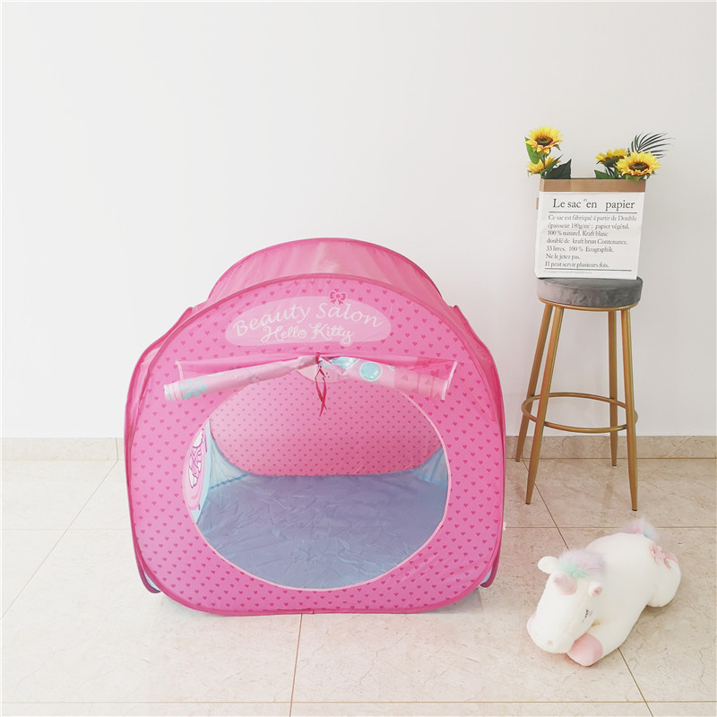 Hot Sale New Design High Quality  Pop Up House Play Toy Collapsible Princess Tent For Children