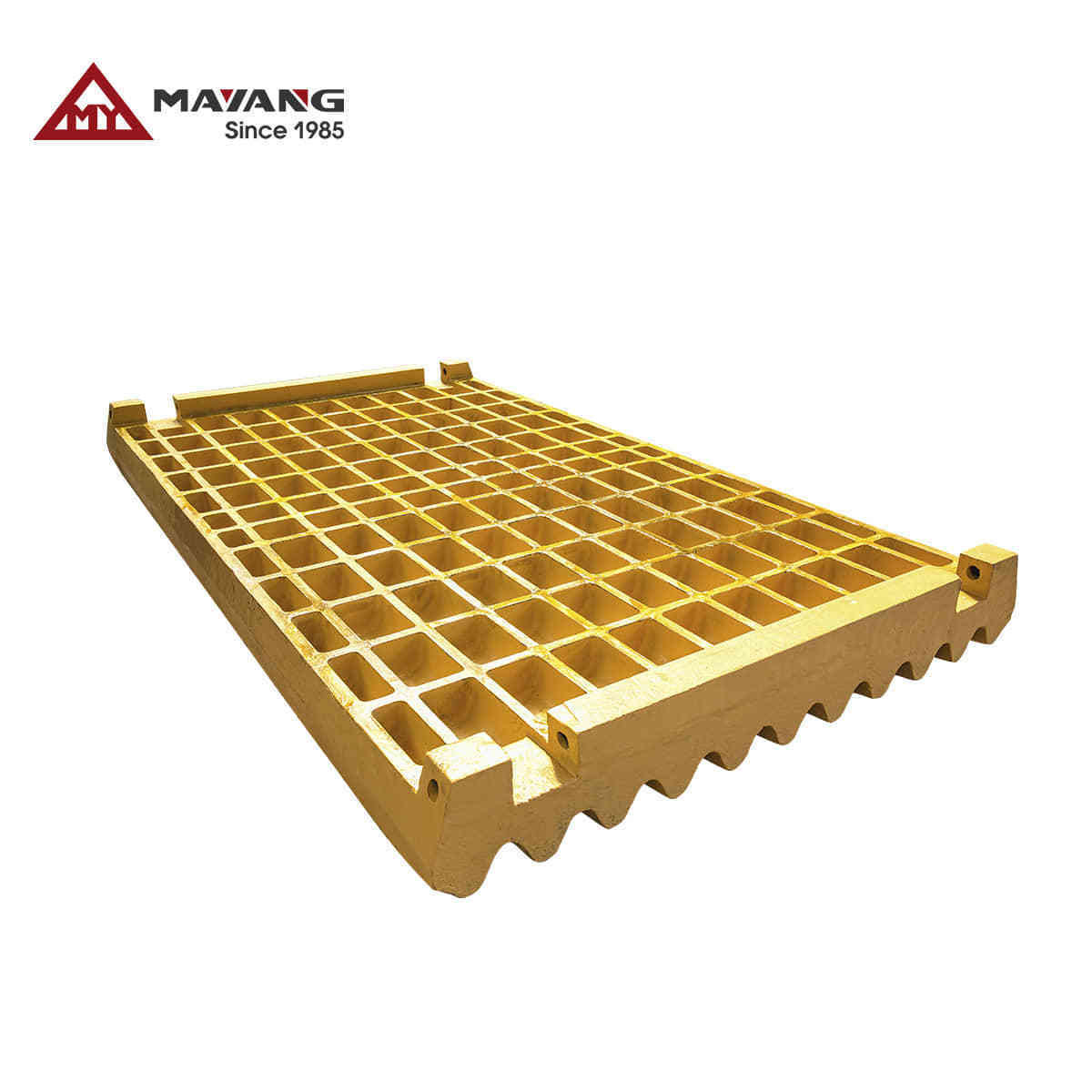 Jaw Crusher Spare Parts jaw plate for mining industry jaw plate steel casting