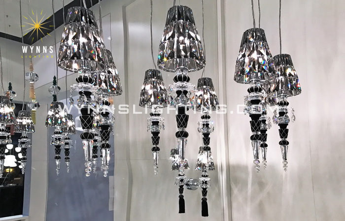 Large LED chandelier bespoke pendant lamp customization ceiling hanging drop lighting OEM ODM suspended lights for projects