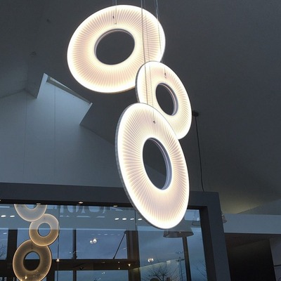 Ferris wheel LED chandelier pendant light modern fashion Nordic ceiling hanging lamp home villa restaurant lighting chandelier