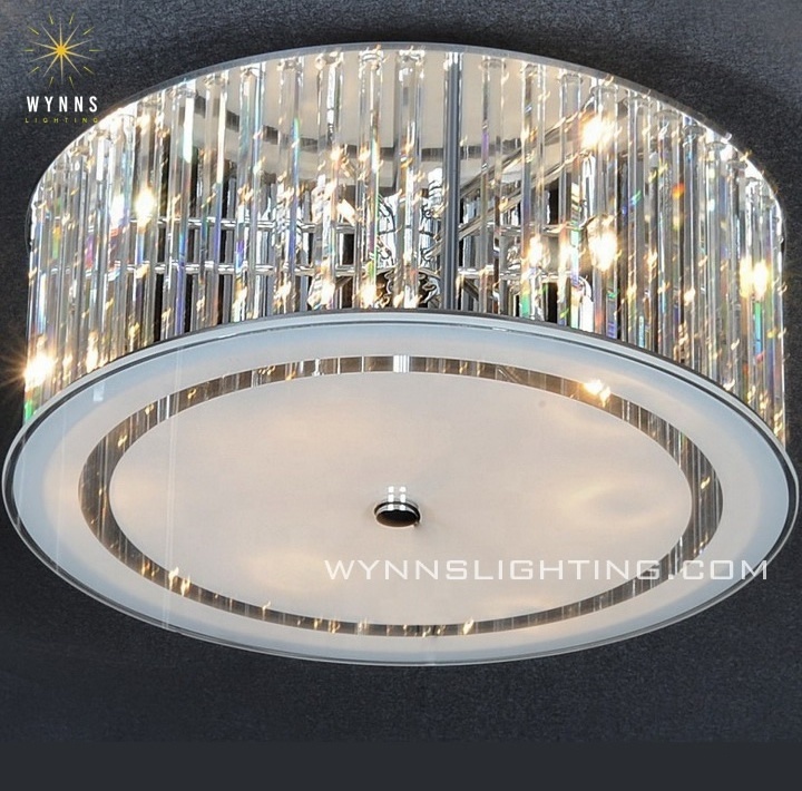 Luxury crystal flush mount lights K9 cristal modern LED chandelier ceiling lamp hot sale new arrival decoration lighting