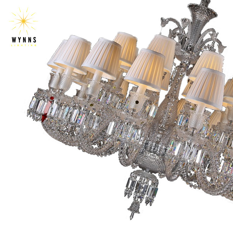 Crystal chandelier lighting Modern luxury LED contemporary K9 crystal pendant lamp suspension lights modern ceiling hanging lamp