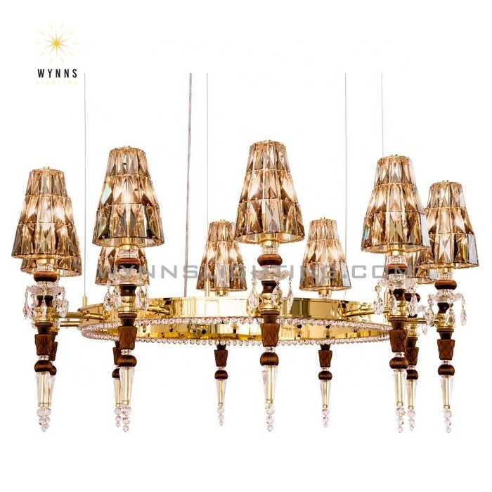 Large LED chandelier bespoke pendant lamp customization ceiling hanging drop lighting OEM ODM suspended lights for projects