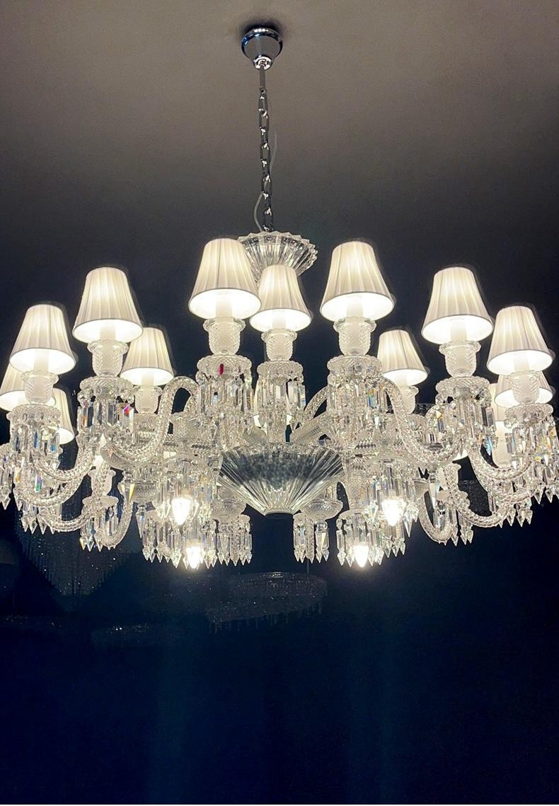 Modern Large Crystal Chandelier Lighting Hall Kitchen Hotel Lamp Interior Home Villa Decor Cristal Luxury LED Pendant Lights