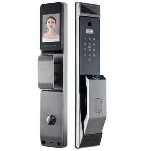 Tuya APP Face Recognition Built in Camera with Keys Security Electric Digital Lock Smart Locks