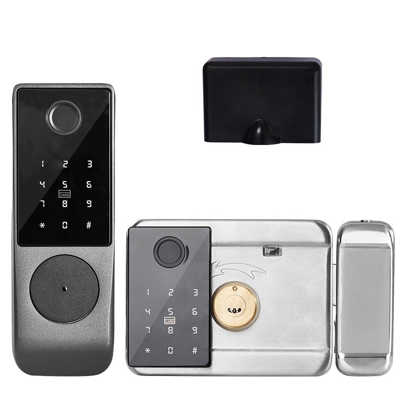 2022 KeY Tuya Smartlock Zigbee Module Wifi Password Door Lock