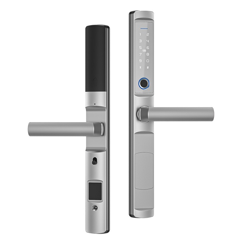 Waterproof Outdoor Aluminum Sliding Door Lock Digital Password Tuya Wifi Smart Lock