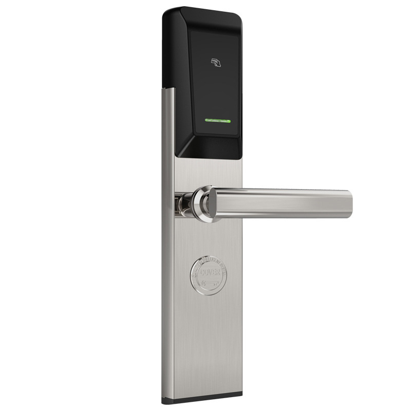 High security rfid card hotel door lock, Electronic digital key card smart hotel lock system