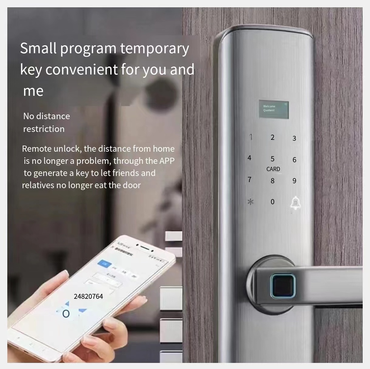 Safety Usb Port Lock V16  Model Smart Home Wifi Locks Smart Door Lock Without Fingerprint Tuya App