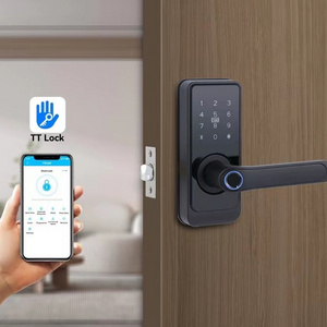 TT Lock Wifi Controlled Fingerprint Deadbolt Smart Keyless Door Lock