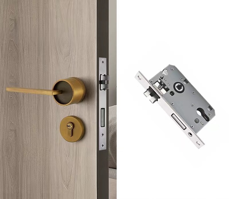 Fashion Design Zinc Alloy Hardware Indoor Door Pull Handle And Wooden Door Locks