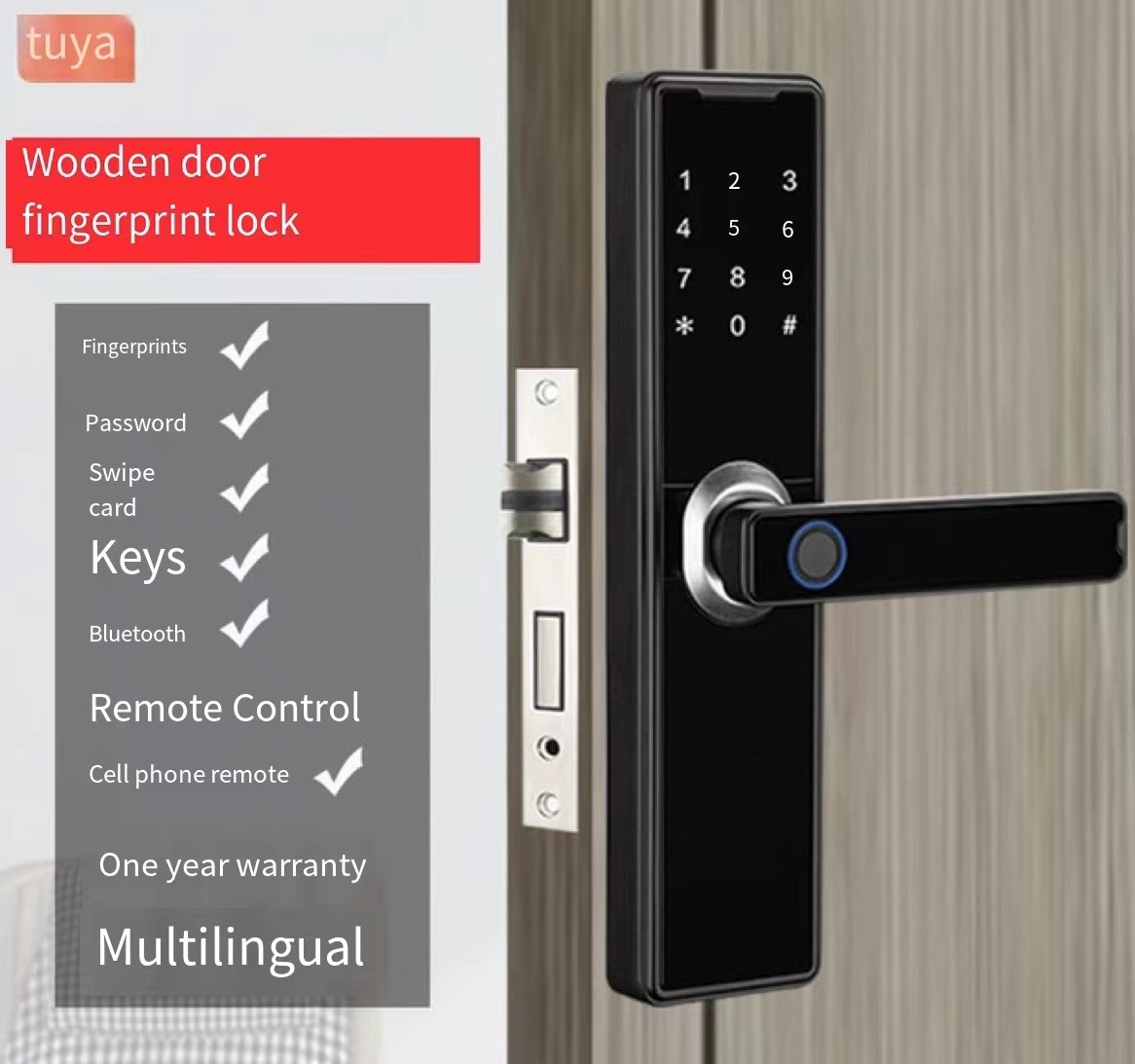 Remote Control High Security Face Recognition Smart Door Lock, Smart Fingerprint door lock, Smart Door Lock Camera