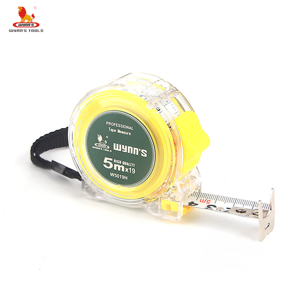 Autolock New Abs Measuring Tape Promotional Tape Transparent Steel Measure 25mm 7 Metros De 5m Durable in Stock Metros 5m 10 M