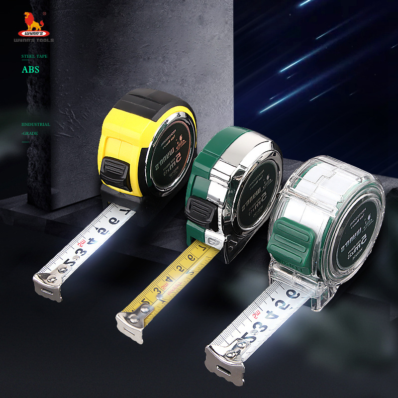 Retractable Measuring Tape Steel Meter Tape Steel Measure Strap Tape Mesure Meter 7 Stainless Steel Manufacturers Metric Inch 5m