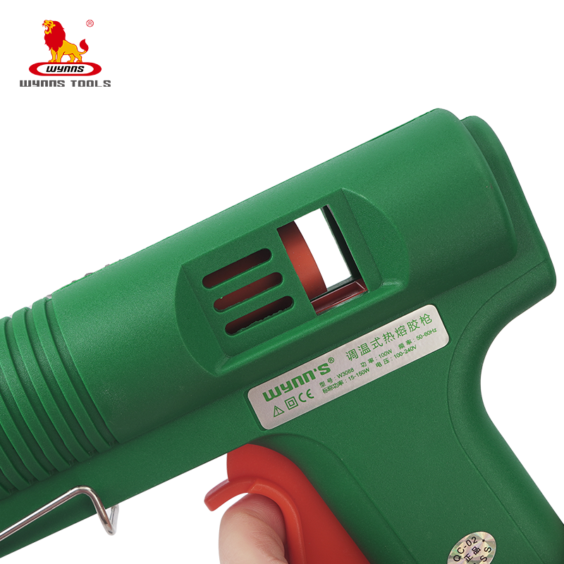 Wynns Mini Electric Lithium Battery Powered Rechargeable USB 5V Cordless Hot Melt Glue Gun