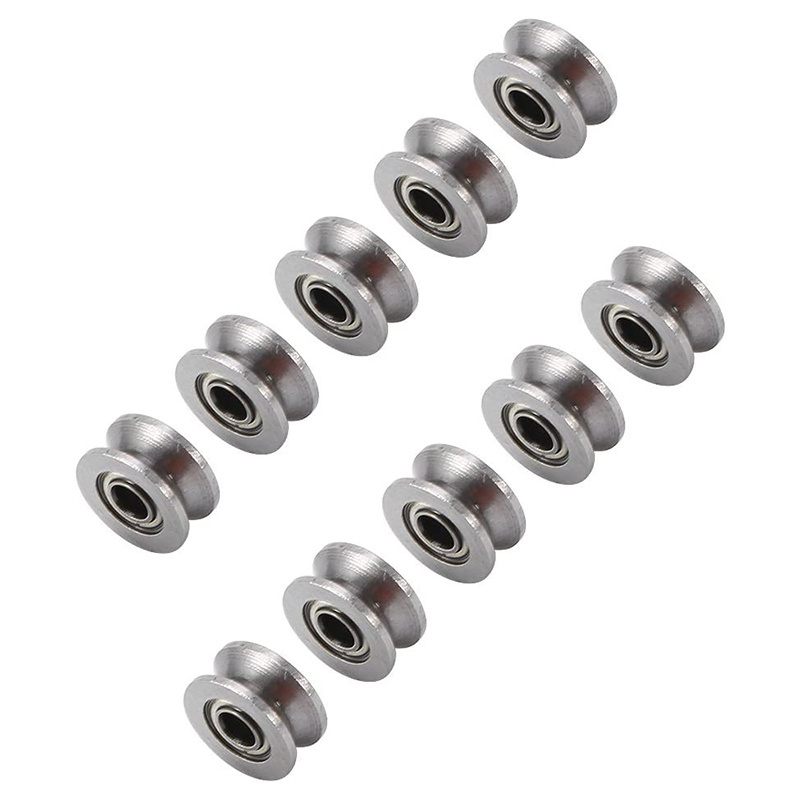 3D printer 624 V624ZZ V-groove guide pulley bearing with V groove 624V 4*13*6 V roller bearings