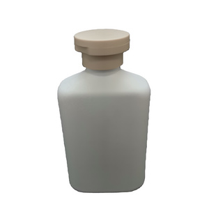 Manufacturer PETG white plastic empty bottle 250ml, shower gel shampoo bottle chemical packing