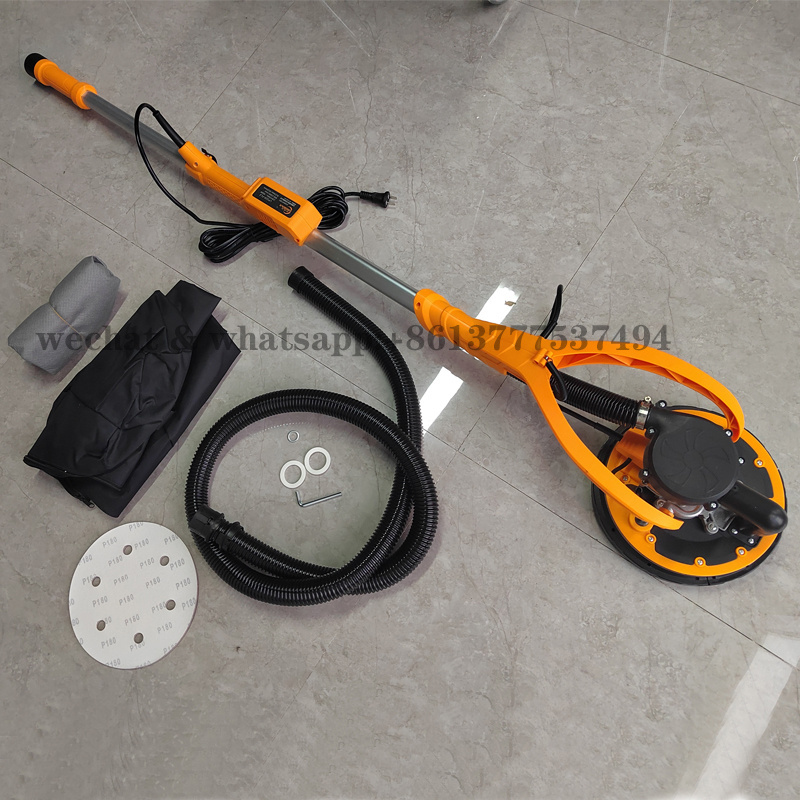 brushless motor giraffe wall electric hand grinding machine with LED light