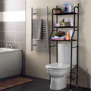 Wholesale Space-Saving Bathroom Stainless steel Shelving Unit Over the Toilet Storage Rack