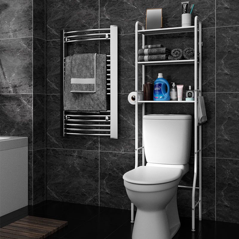 Toilet Storage Rack 3 Shelf Bathroom Space Saver Over The Toilet Rack Stand Storage Organizer