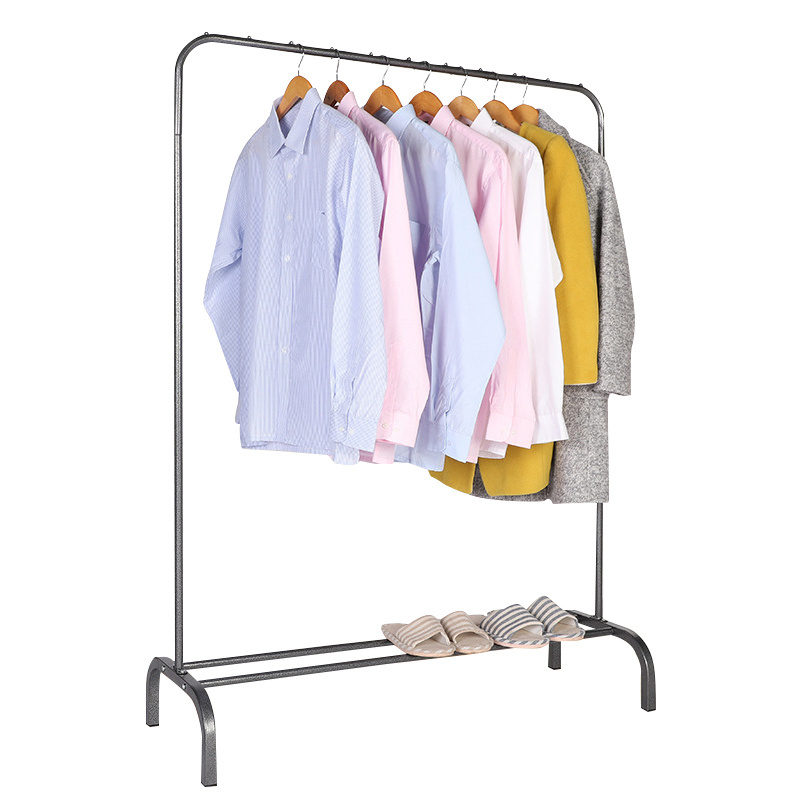 Hot sale Large Storage Space Garment Display Rack Metal Coat Organizer Clothes Rack Shelf