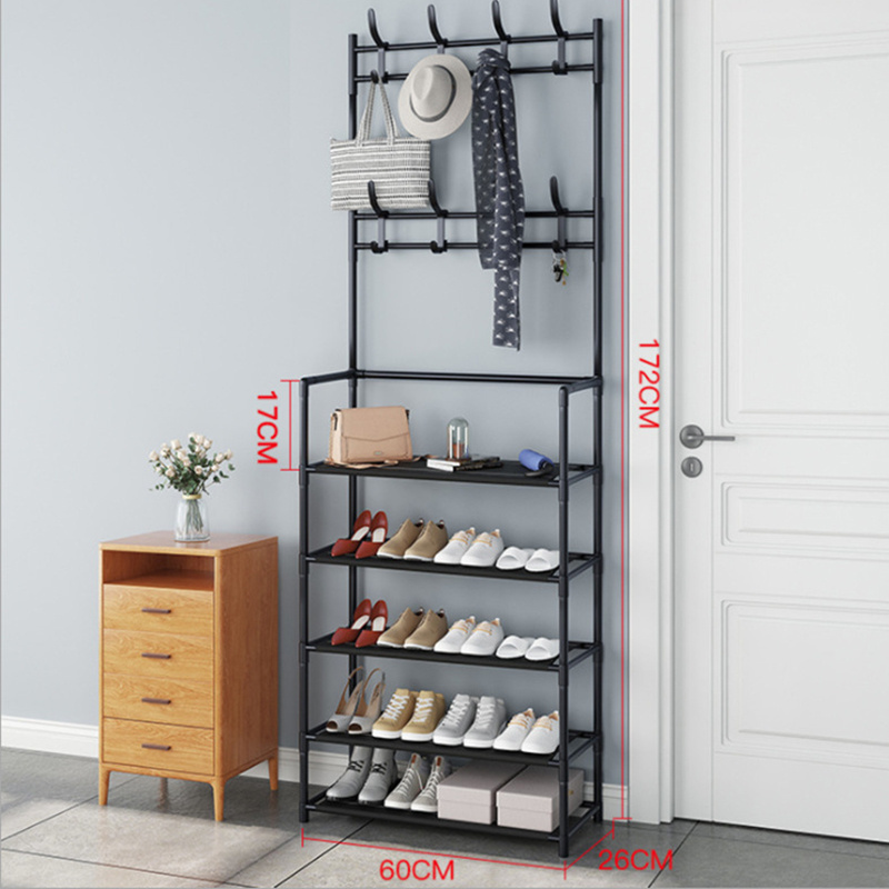 4 Tiers Large Shoe Rack Organizer for 20 Pairs Space Saving Shoe Shelf