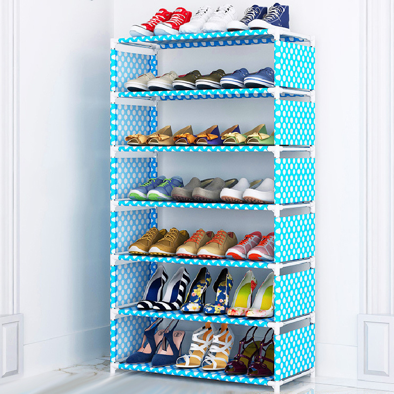 Custom Shoe Rack Portable Shoes Storage Holder Racks Stainless Steel Shoes Rack Stand For Home