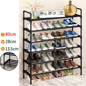 Outside Shoe Storage Home Use Plastic 4 Tier Utility Shoe Rack for Sale