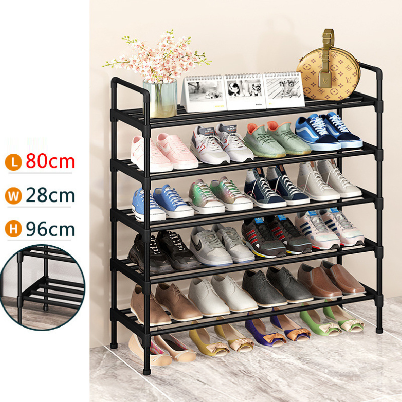 Wholesale Boot Storage Cabinet 5 Tiers Portable Cloth Fabric Shoe Storage Cabinet Diy Shoe Rack