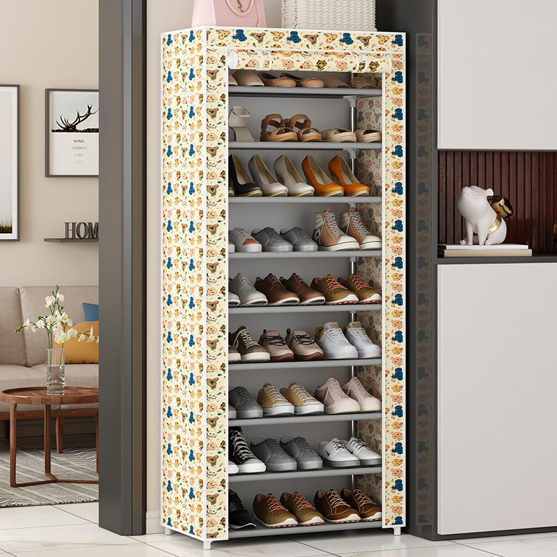 Shoe display rack shoe store shelf sports shoe display rack against the wall multi-layer simple display cabinet