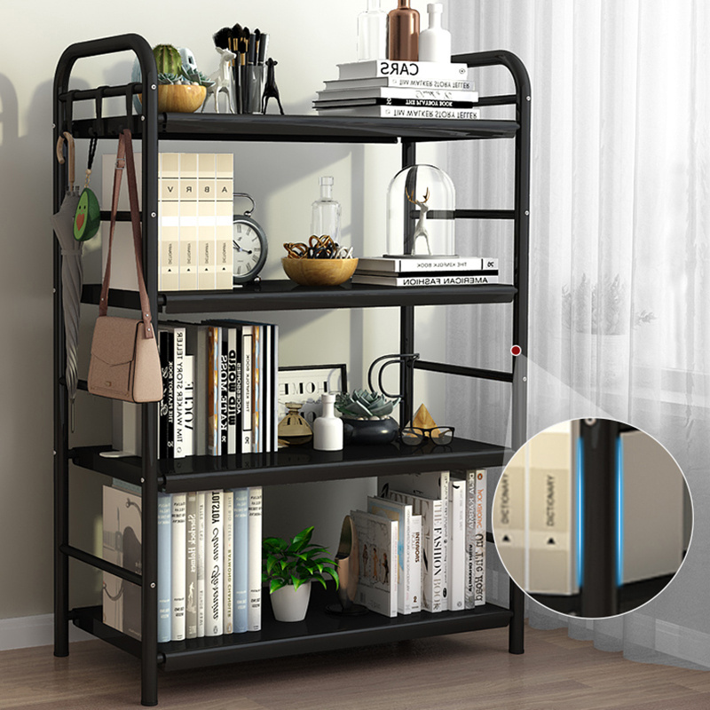 Wholesale Home Office 5-Tier Bookshelf  Corner Bookshelves Open Display Shelves