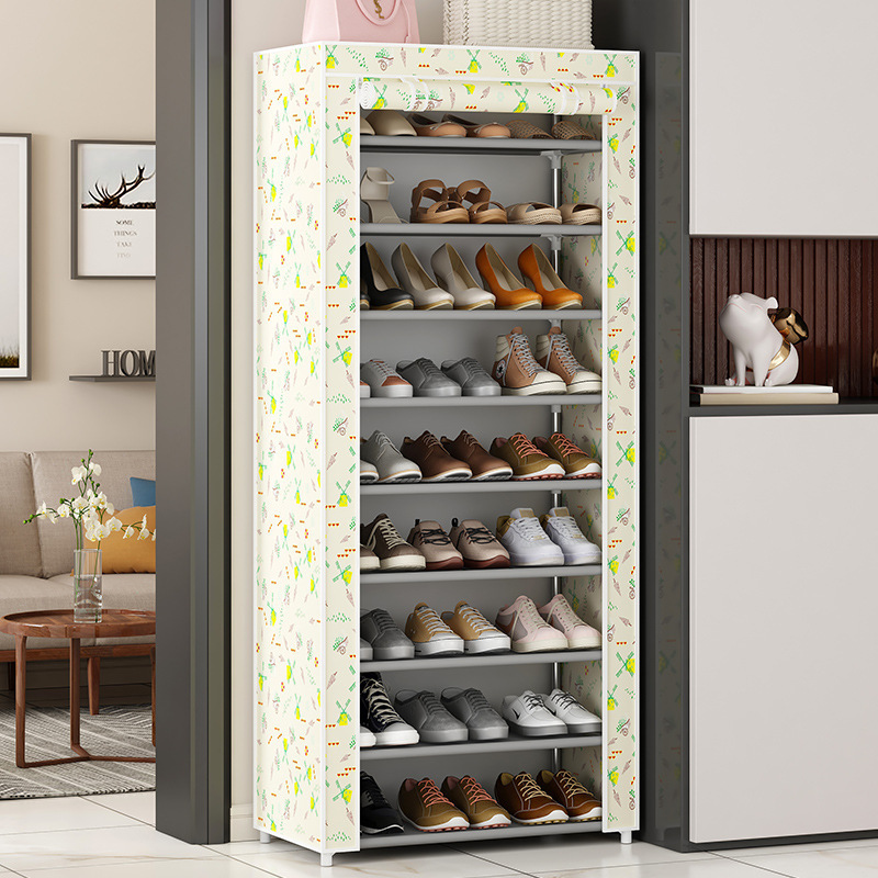 Shoe display rack shoe store shelf sports shoe display rack against the wall multi-layer simple display cabinet