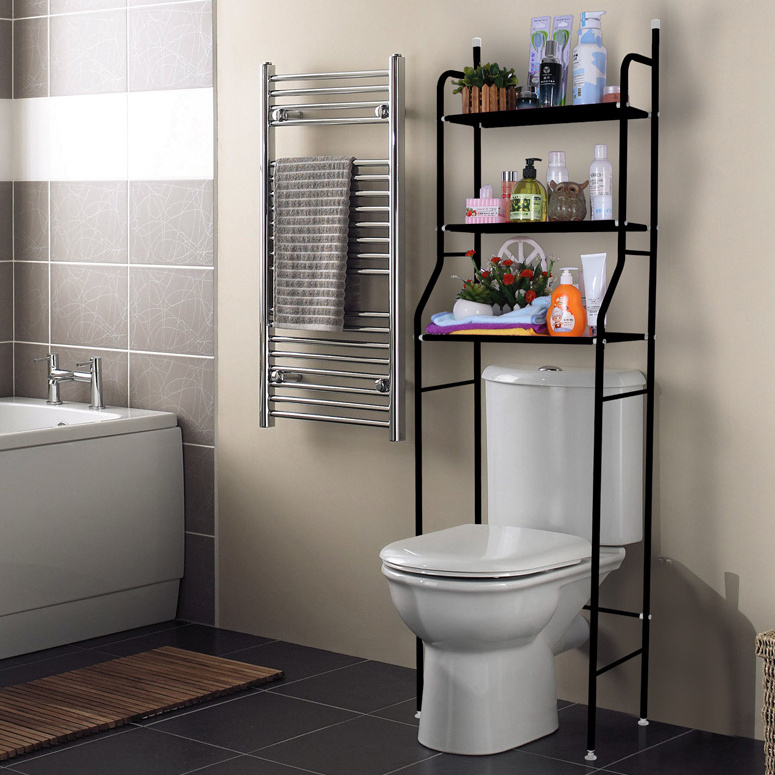 3 tier over toilet rack toilet storage rack shelf organizer bathroom rack