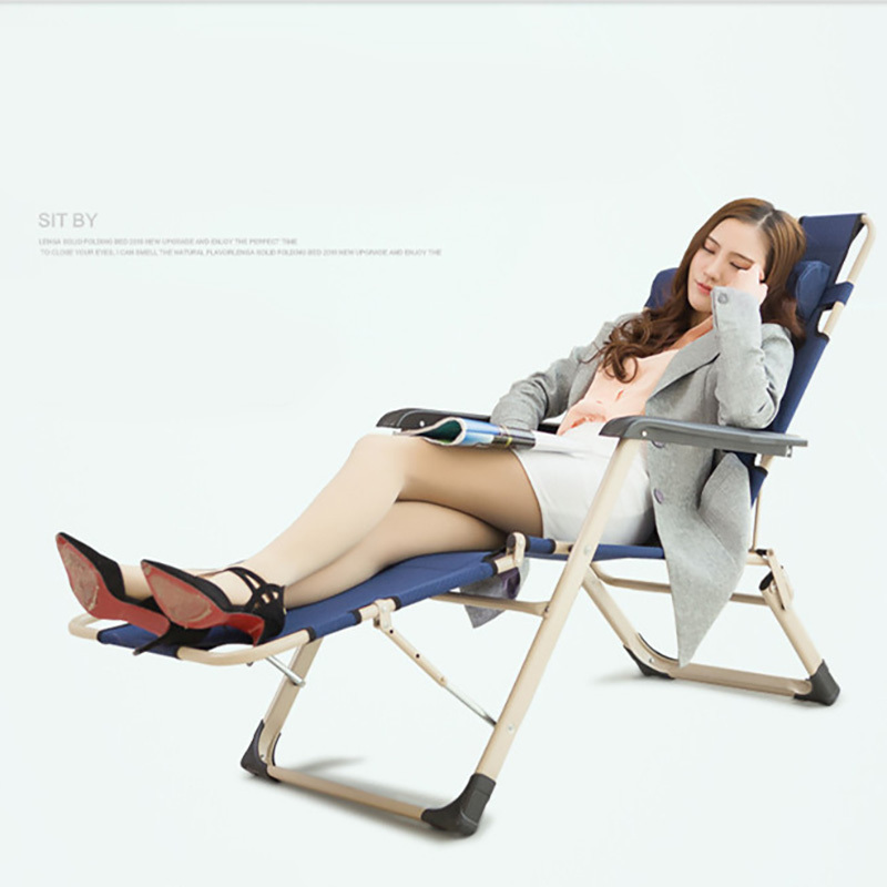 Portable Zero Gravity Chairs with Pillow Folding Camping Reclining Chairs, Outdoor Lounge Chairs