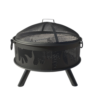 Outdoor Heating Fire Pit  Camping New Design Backyard/ Garden wood burning BBQ with Cover