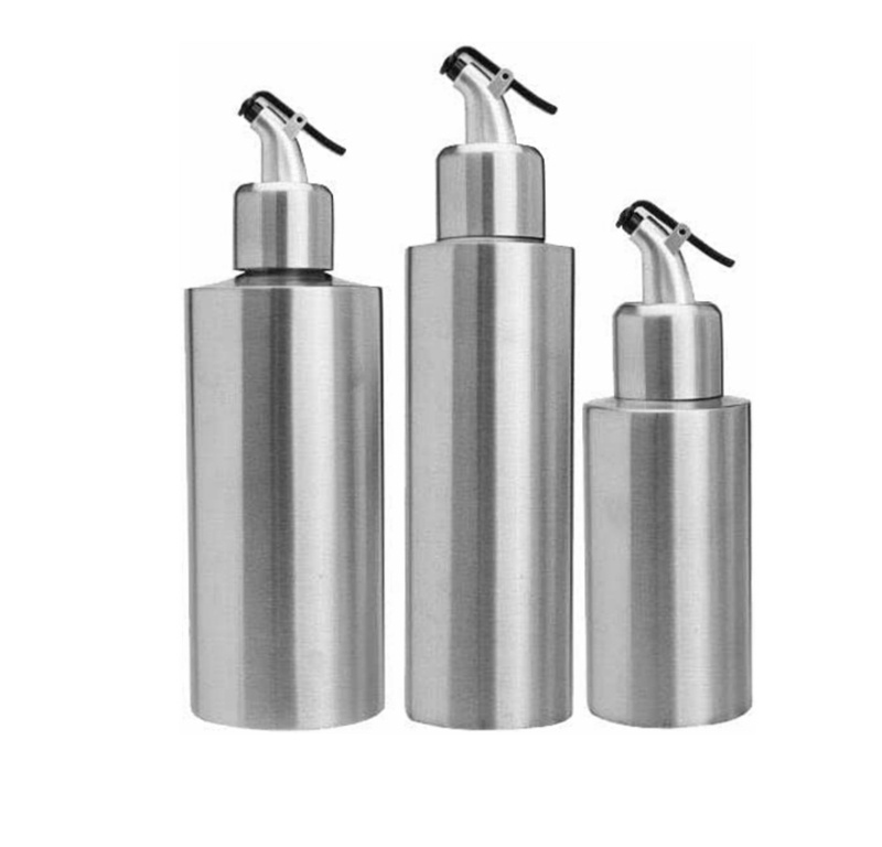 Wholesale Stainless Steel Olive Oil Dispenser, Leak proof Pourer Dispensing Bottle For Oil Soy sauce Vinegar&Cooking wine