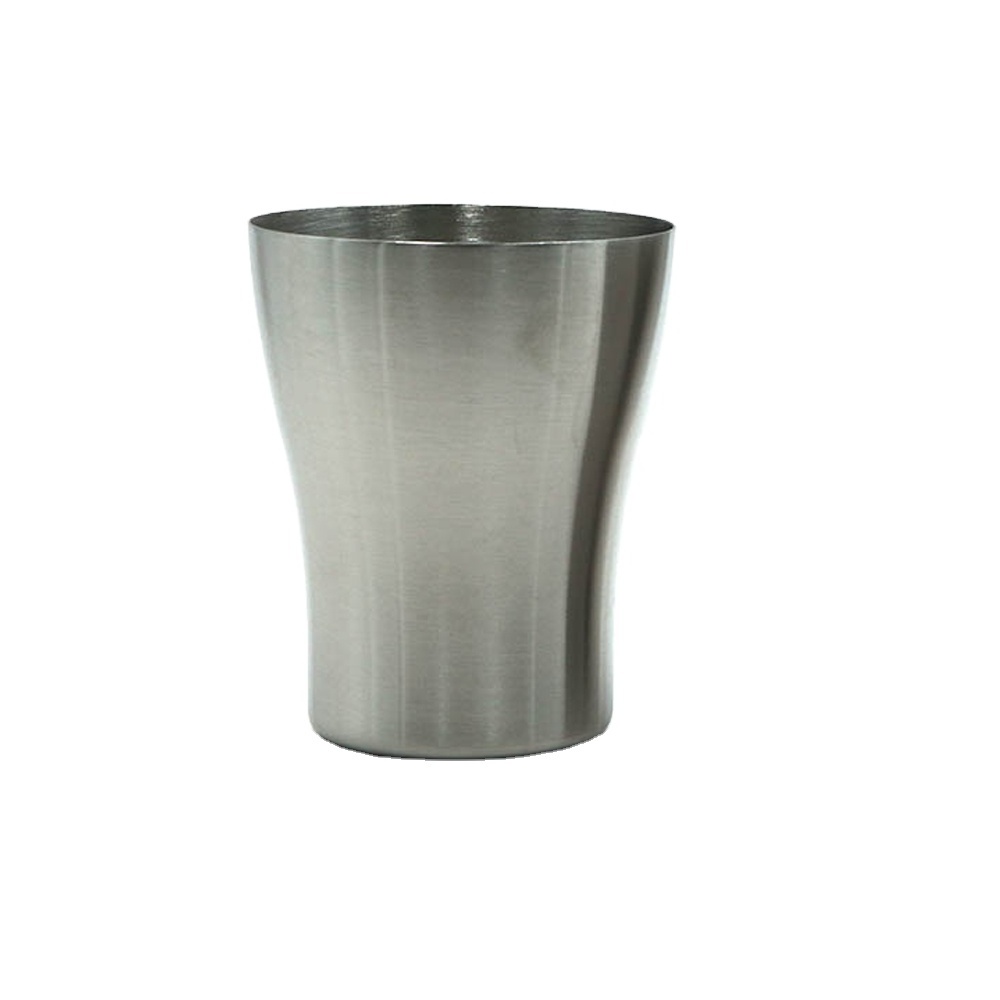 Toothbrush Holder, Stainless Steel Water Cup Metal Tooth Brush Mug Simple Tumbler for Bathroom