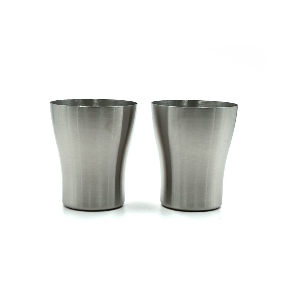 Toothbrush Holder, Stainless Steel Water Cup Metal Tooth Brush Mug Simple Tumbler for Bathroom